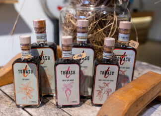 Ambachtelijke en lokale sojasaus zonder opsmuk